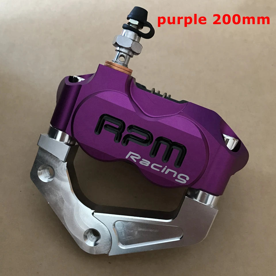 RPM Four Piston Brake Calipers Pump 200mm 220mm For Disc Brake