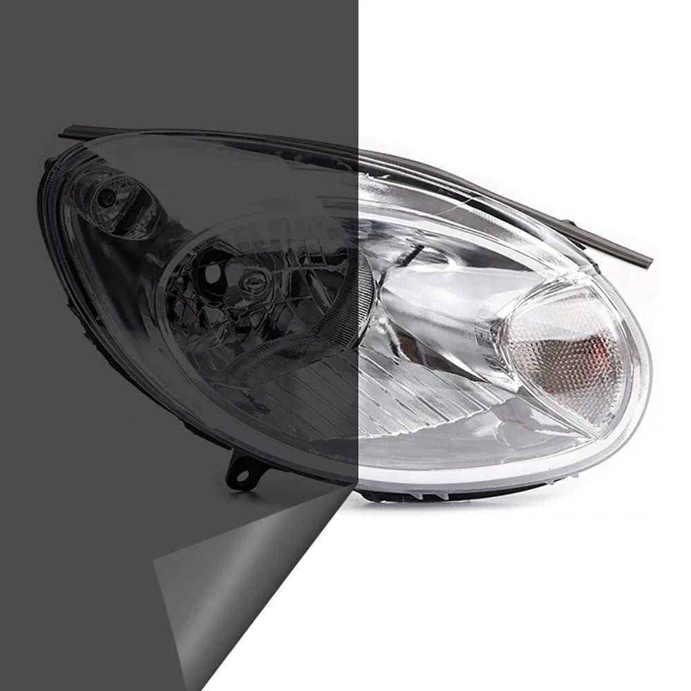 Headlight Taillight Smoke Black PVC Films Tint Wrap Cover