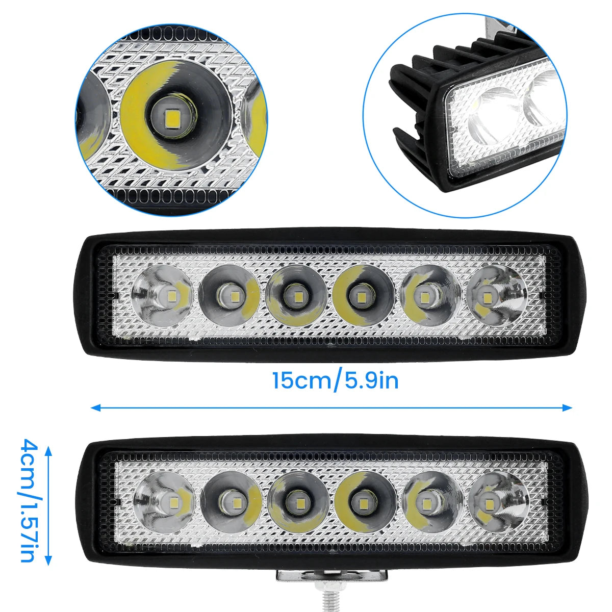 LED Light Bar 6000K White