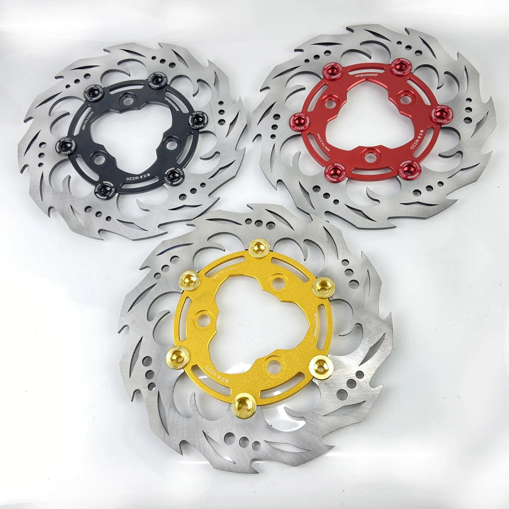 Universal 3 Holes Floating Brake Disc 220mm