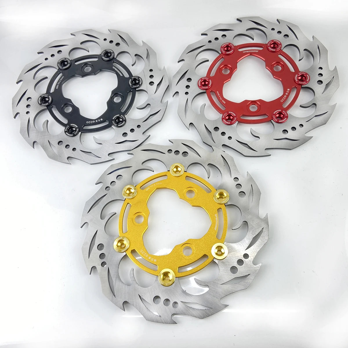 Universal 3 Holes Floating Brake Disc 220mm